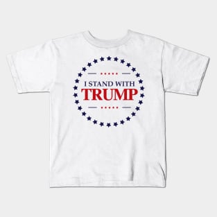 I Stand With Trump Kids T-Shirt